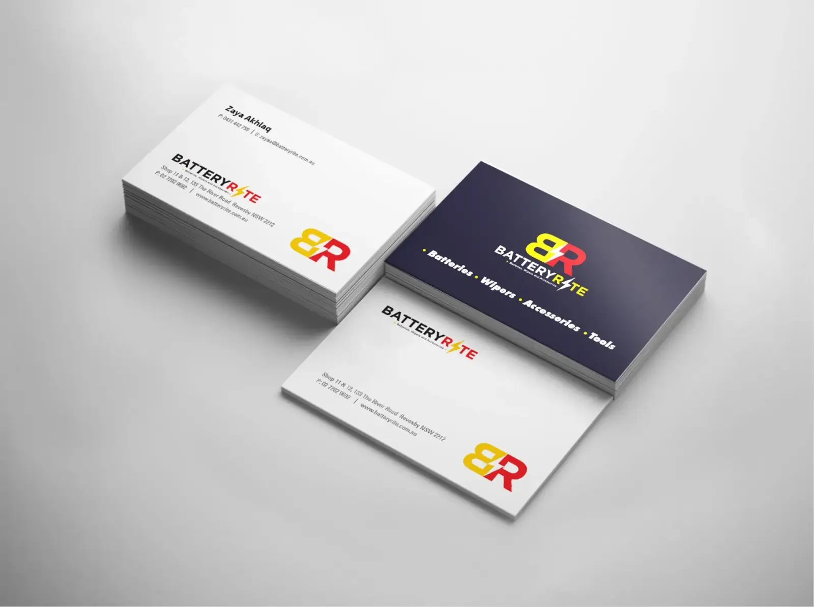 BatteryRite — signage by DSIGNS Sydney