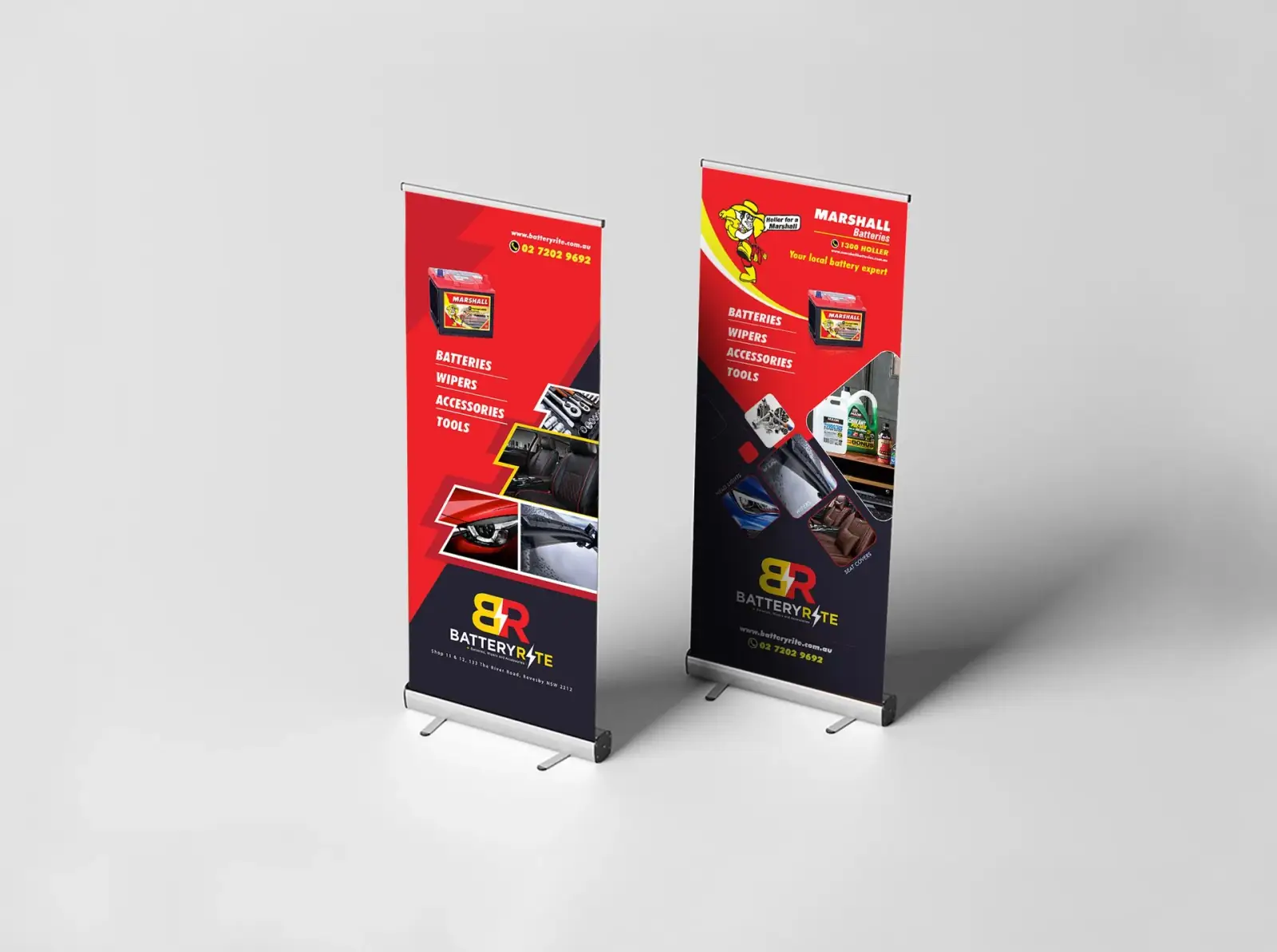 BatteryRite — collateral by DSIGNS Sydney