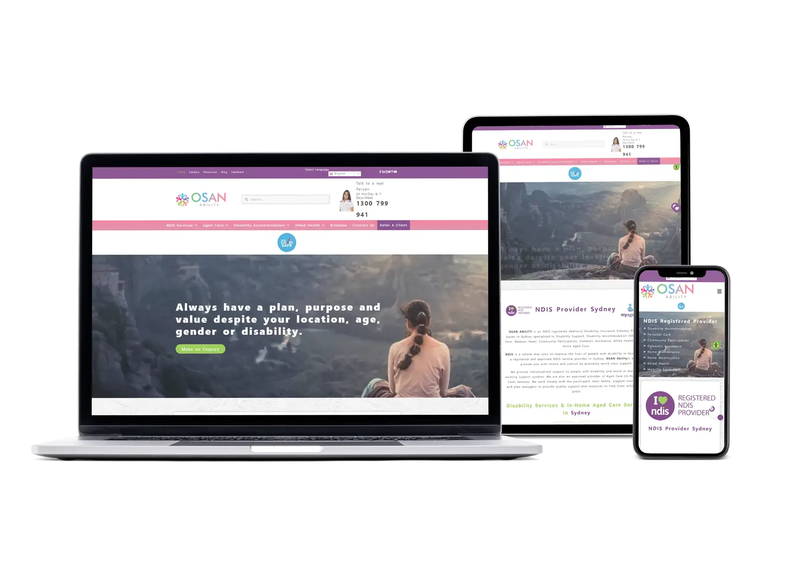 OSAN Ability — brand system by DSIGNS Sydney